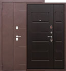 Металлическая входная дверь Гарда Антик Венге 1200x2200
