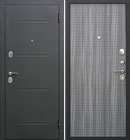 Металлическая входная дверь Гарда Муар 7,5 см Венге Тобакко